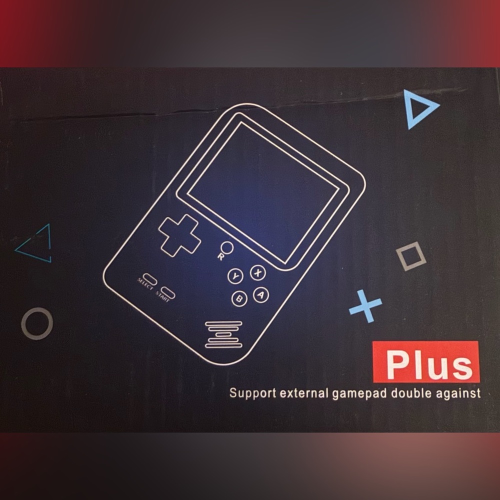 Portable Retro Gaming Console - Black 400 games